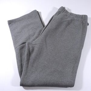 Xersion Mens 3XLT Gray Classic Fleece Open Bottom Sweatpants Essential